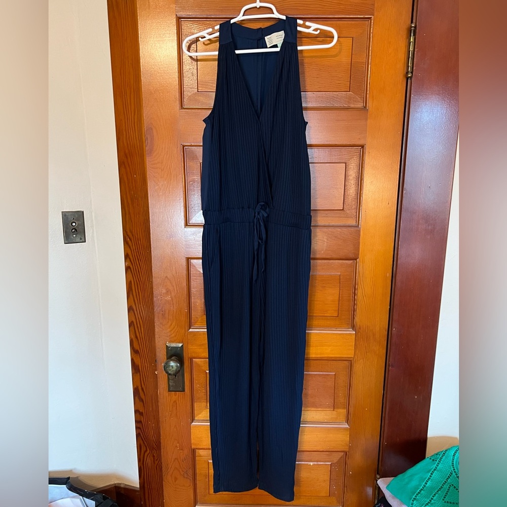 Anthropologie Saturday Sunday ribbed long pants jumpsuit
